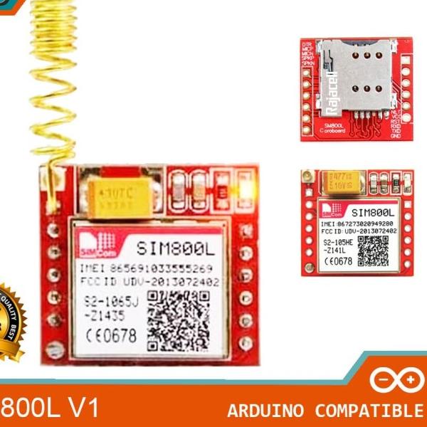SIM800L GSM GPRS Module for Arduino ( GSM GPRS Serial Modem Shield ) - BELUM DISOLDER