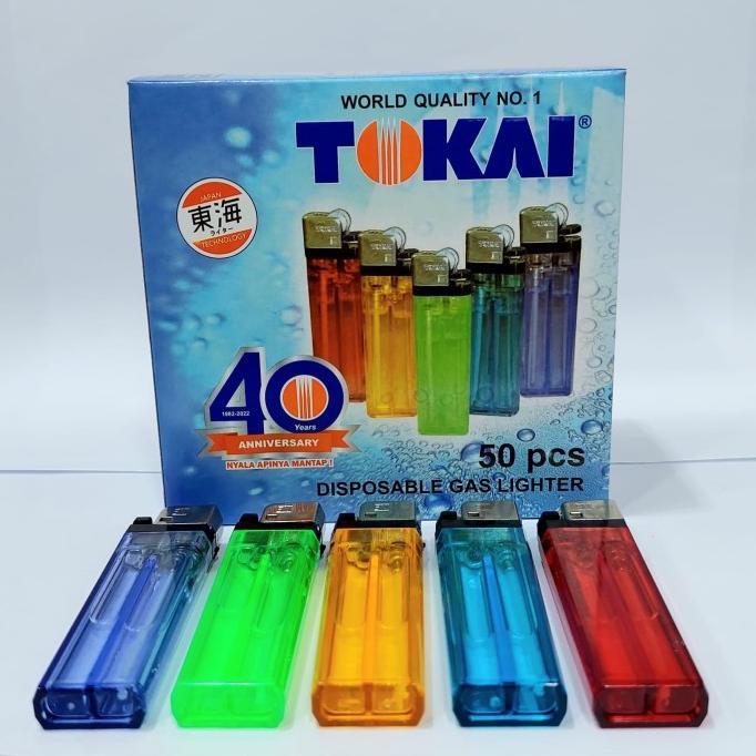 korek api tokai / 1 pack isi 50 pcs / korek gas tokai