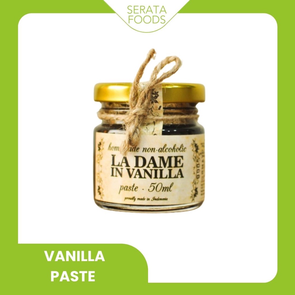 

LA DAME In Vanilla Paste / Perasa Vanilla Buah Asli 25ml, 50ml, 100ml