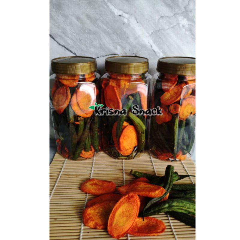 SAYUR MIX OKRA WORTEL TOPLES 700ML