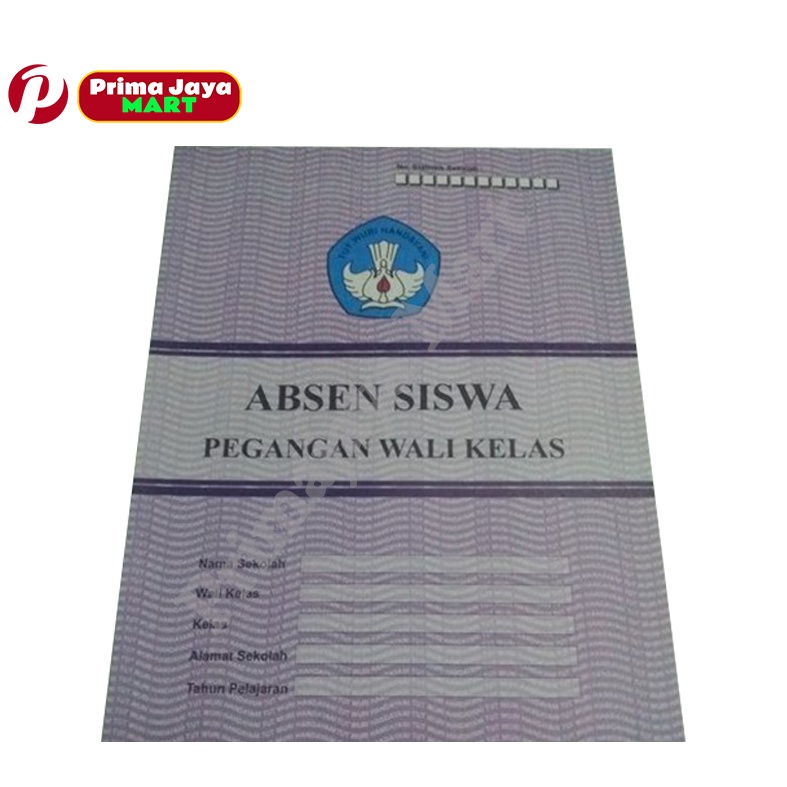 

Buku Absen Siswa Pegangan Wali Kelas