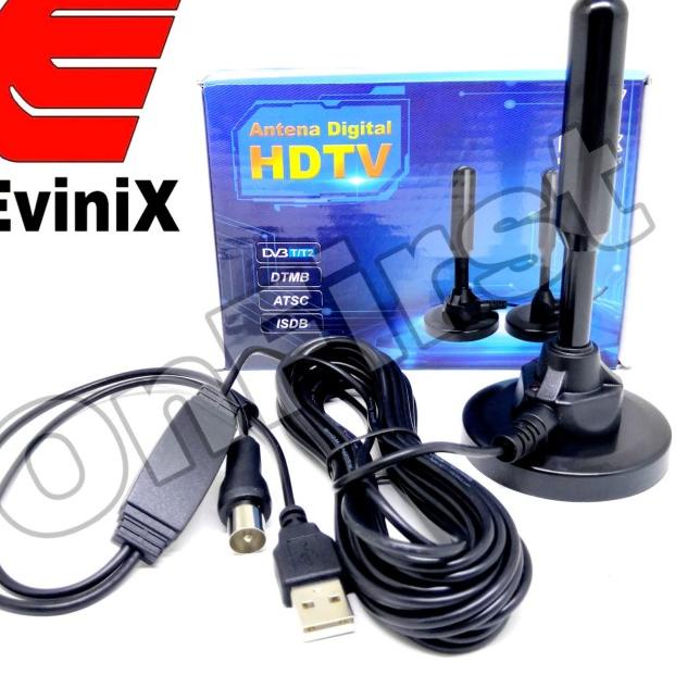 Antena tv digital / Antena set top box tv digital DVBT2 EVINIX