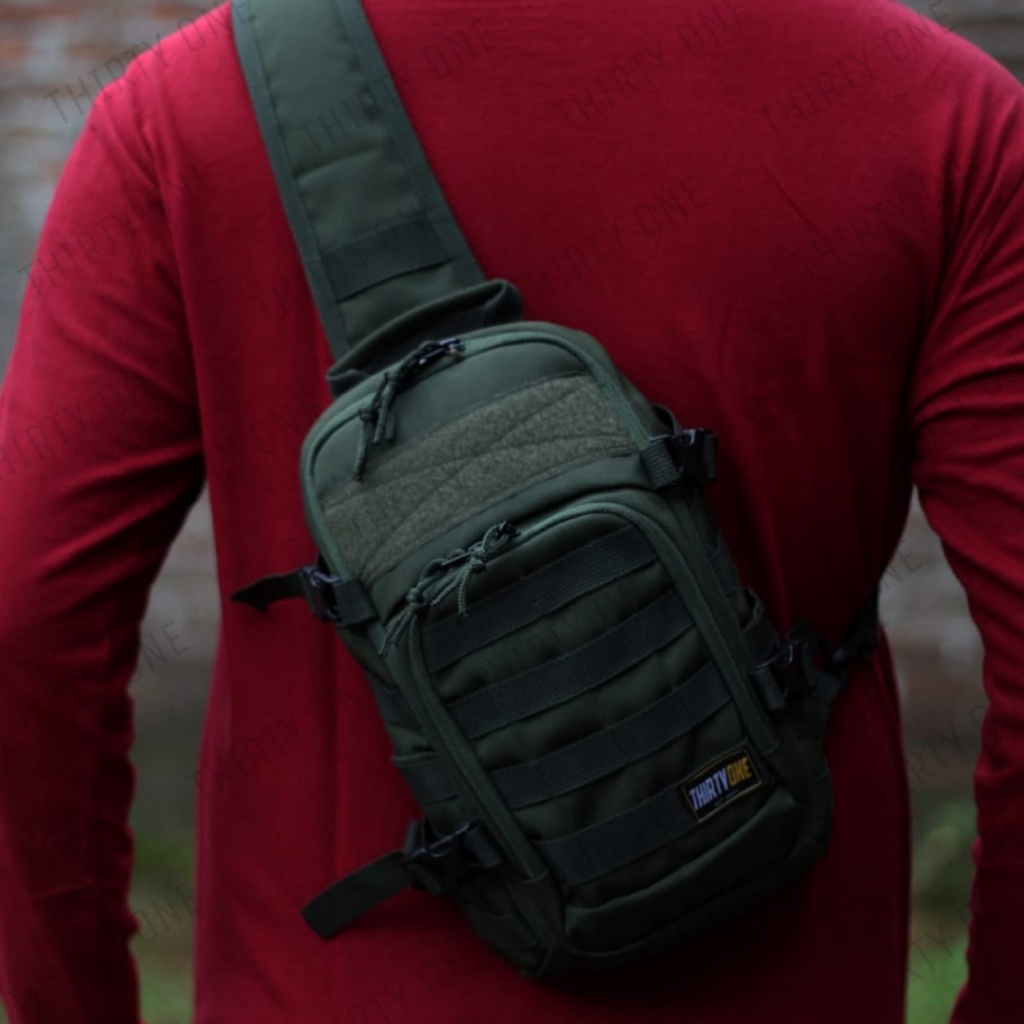 Tas Selempang Pria - Tas Selempang Tactical Army - Tas Selempang Bahu - Tas Selempang Tocmi