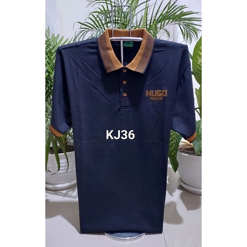 KAOS KERAH HG SELECTION ORI BIG SIZE JUMBO 2XL 3XL 4XL 2L 3L 4L XXL XXXL XXXXL BAHAN KATUN SPANDEX PREMIUM hs selection