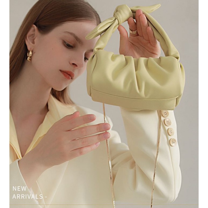 Tas Selempang Kulit Wanita Dompet Hp Cewek Rantai Mini Bag NJ187