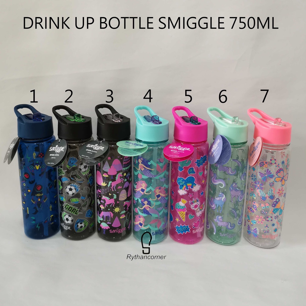 BOTOL MINUM JUNIOR GIGGLE SMIGGLE 450ML DAN 750ML