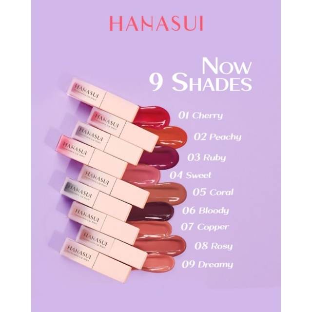 Hanasui Tintdorable Lip Stain Original BPOM - Lip Tint / Liptint / Liptin