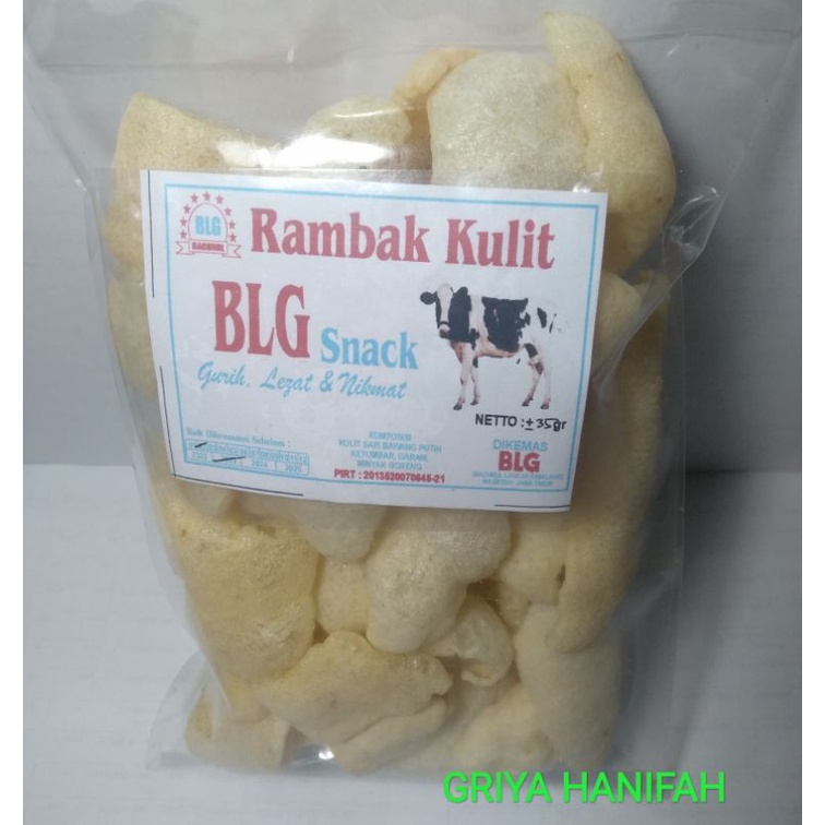 Jual Kerupuk Rambak Bahrul Kerupuk Kulit Krupuk Kulit Krupuk Rambak