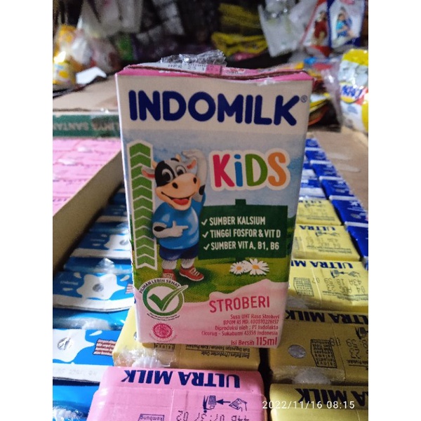 Susu UHT Indomilk 115 Ml