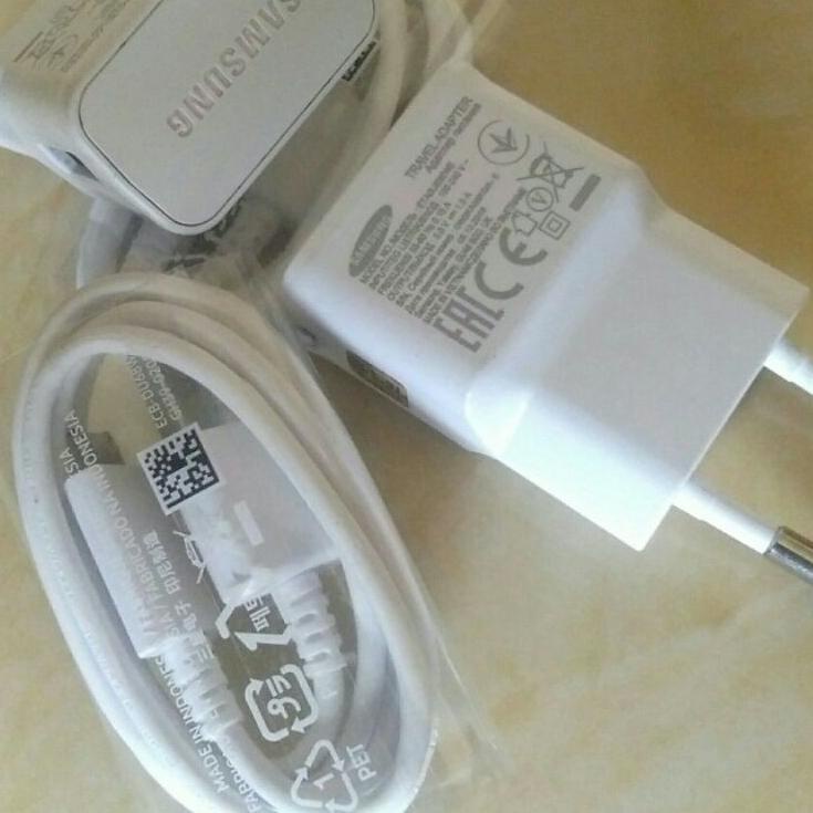 Terbaik Charger Samsung Original 1A A10 M10 J2 J3 J4 J5 J6 J6+ A5 A6 plus j2 prime Ori 100% bekas ba