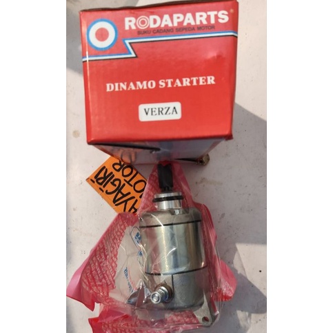 Dinamo Stater VERZA merk RODAPARTS Assy Dynamo Starter Rumah Anker Angker Setater Ori Original Orisi