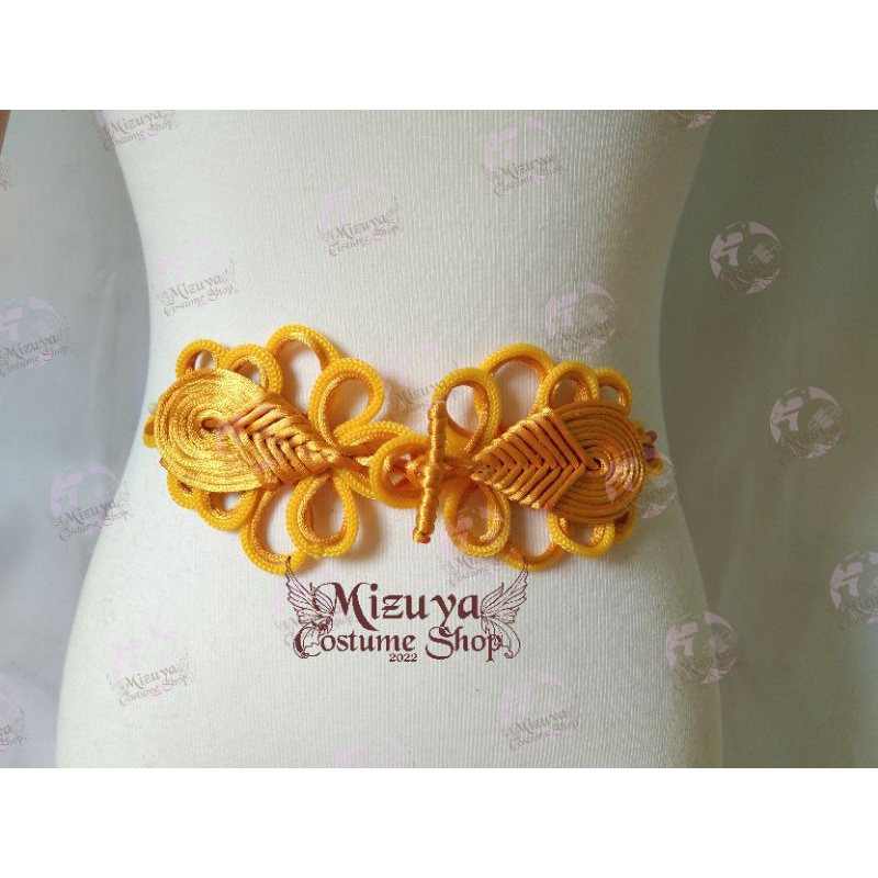 Kancing Cina Shanghai Jumbo, Kancing Hias Kancing Cheongsam 12 cm dan 20 cm