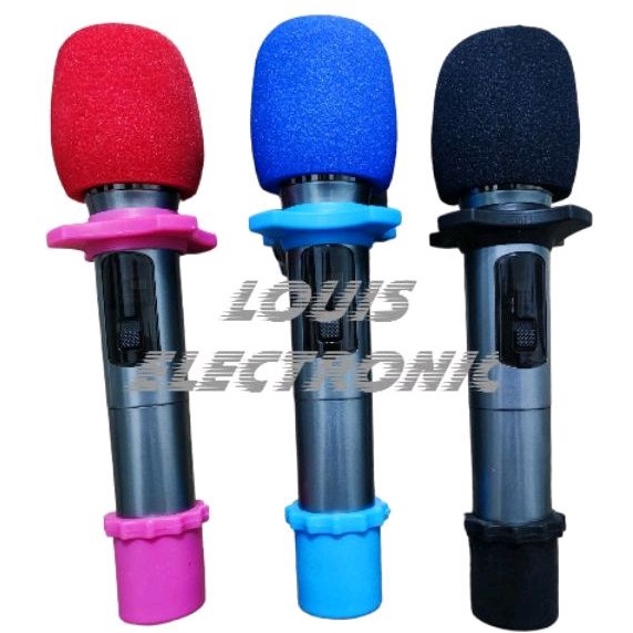 1 Set Komplit Karet Mic Gelang Mic Busa Mic Pelindung Mic Pengaman Mic Anti Slip