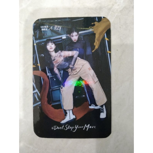 PC ULTRAMILK X ITZY Chaeryeong X Ryujin