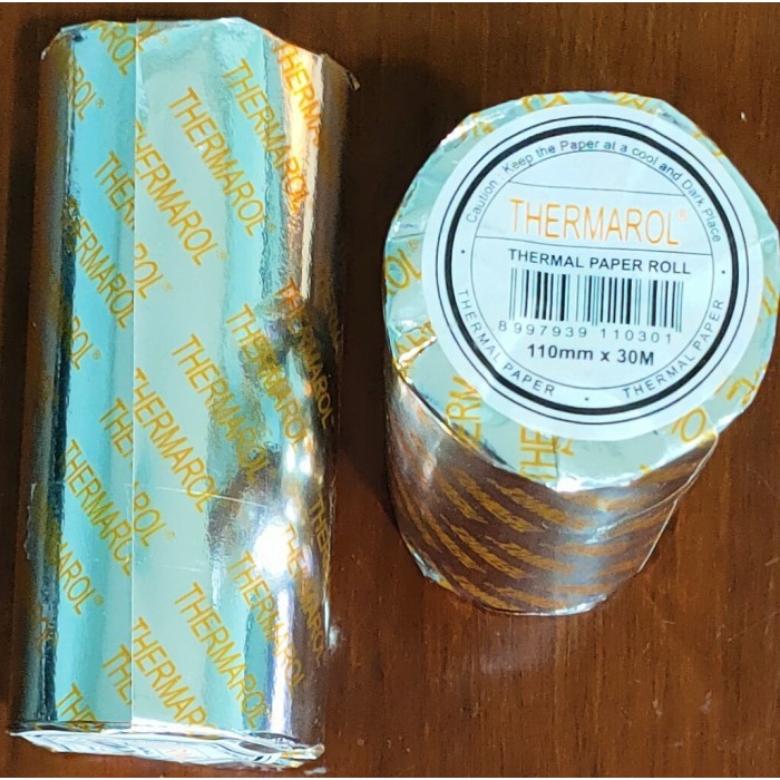 

Thermal Kertas Struk Thermal / Thermal Paper Roll - Thermarol - 110 Mm X 30 M