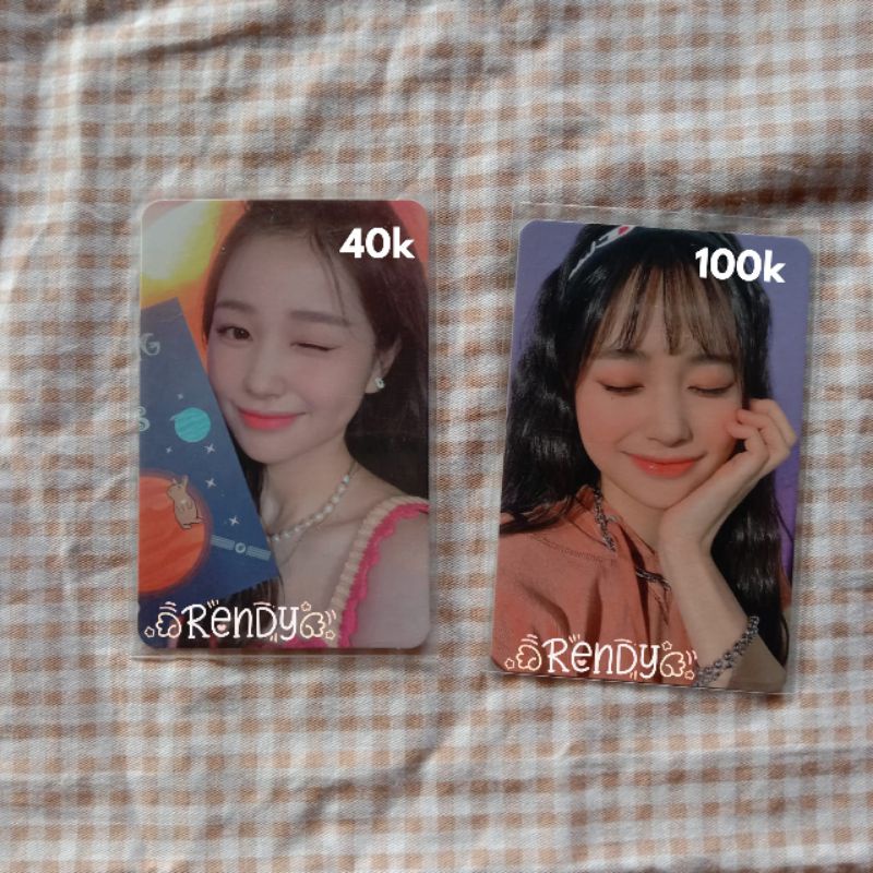 Photocard jihan weeekly