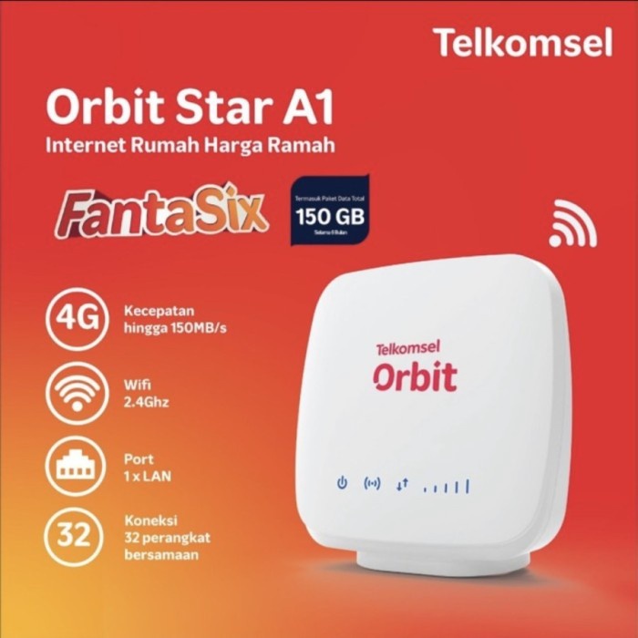 Orbit Star A1 Fantasix Telkomsel 150GB