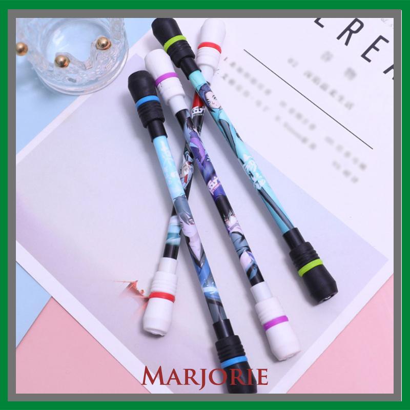 Pen Spinning Pena Dekompresi Pulpen Pena Putar Balance Anti Stress Bolpoin Berputar pens Sekolah-MJD