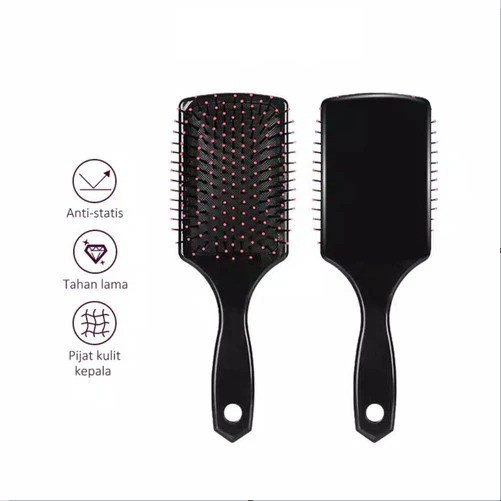 Serbagrosirmurah Sisir Jumbo Anti Rontok Hair Style Comb Salon Kecantikan Rambut Wanita