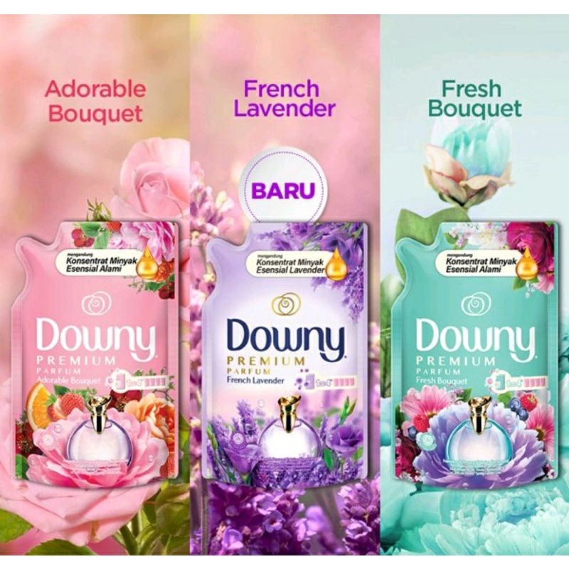 DOWNY SOFTENER PEWANGI DAN PELEMBUT PAKAIAN 500ml