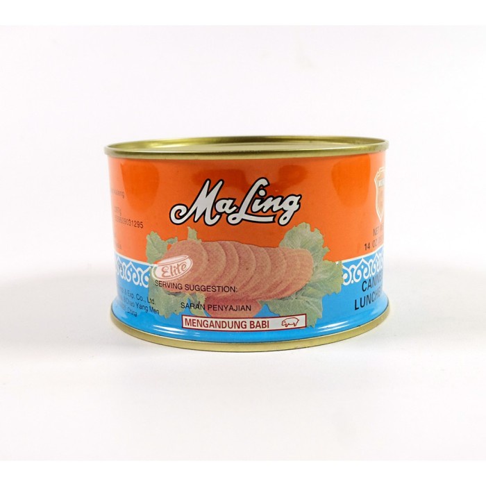 

READY Ma Ling FYF / TTS Luncheon Pork Meat 397gram / Daging Ham Babi Maling - FYF