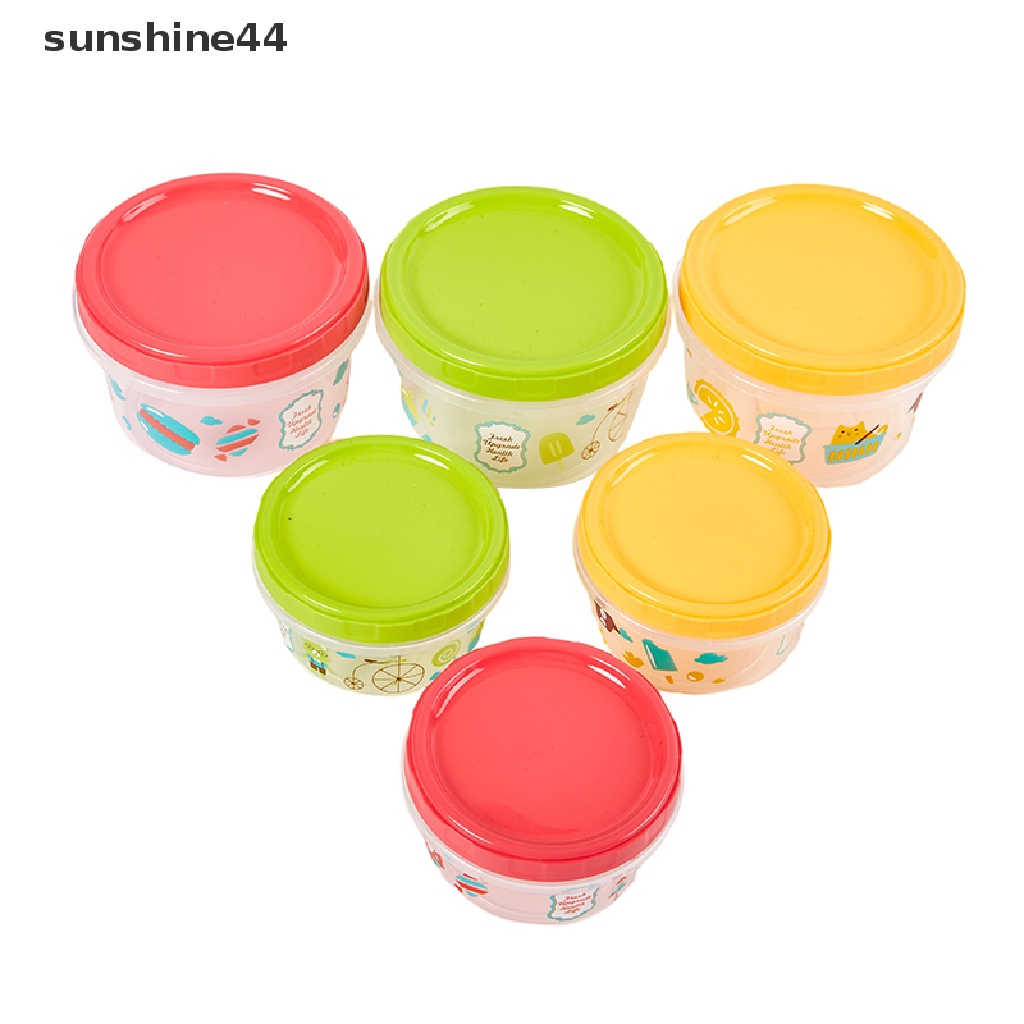 Sunshine Kotak Makan Bento Portable 250 / 500ml Motif Kartun Lucu Untuk Anak