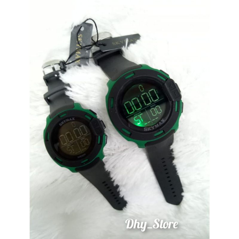 JAM TANGAN COUPLE SKYMAX 1817 ORIGINAL