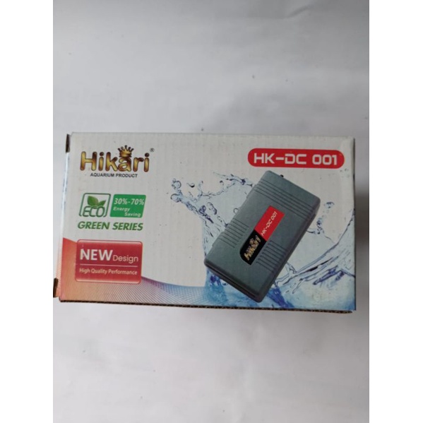 Gelembung udara aquarium baterai Hikari Hk Dc 001 Original