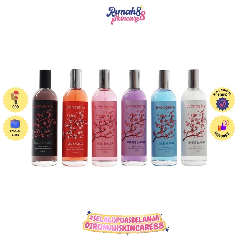 EVANGELINE Sakura Series 100ml EDP Parfum