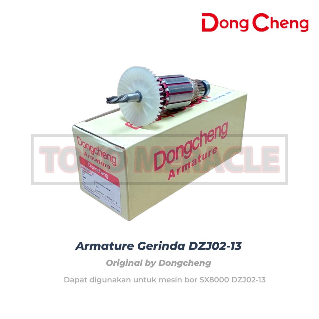 [ARMATURE] Dongcheng Armature DZJ02-13 - Angker Rotor Mesin Bor DZJ0213 SUMO SX8200