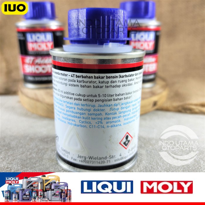 Motorbike 4T Additive Shooter Liqui Moly 80ml Adiktif Motor Liquimoly