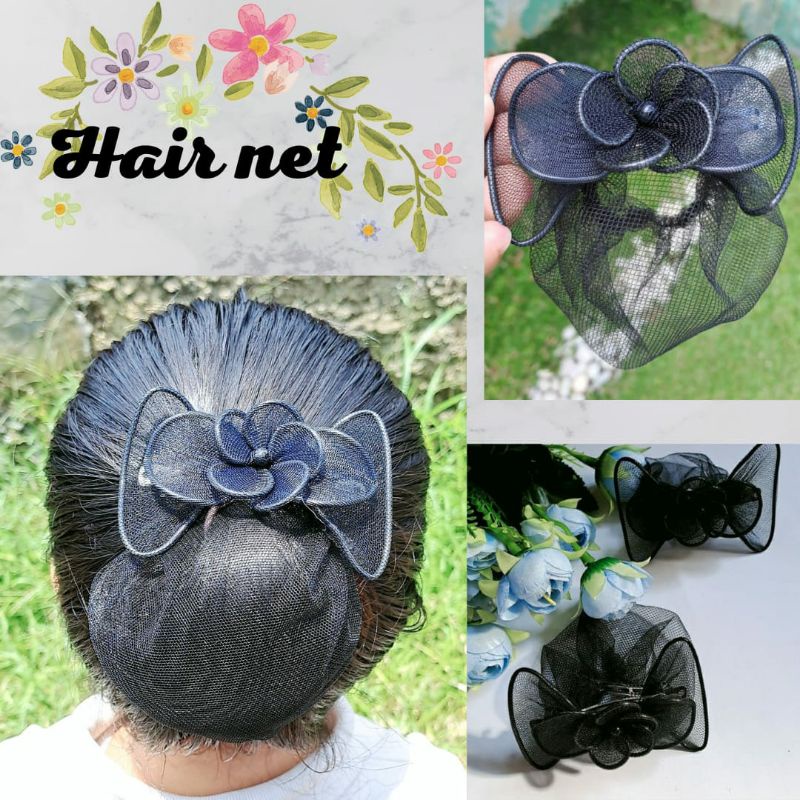 Hair Net /Jepit Rambut Sanggul / Jepit Pita Sanggul / jaring rambut