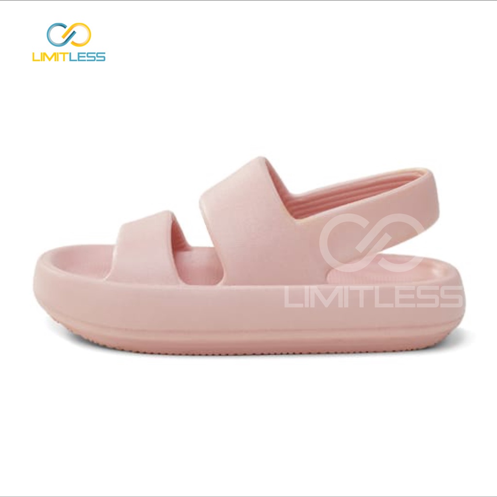 Sendal Selop Cewek Kekinian Sandal Slip On Wanita Lalisa Phylon Material Ringan Terbaru Size 36-40