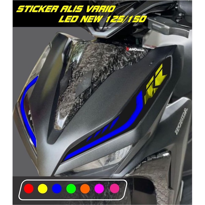 stiker lampu sign/sen alis vario 125/150 2018-2022