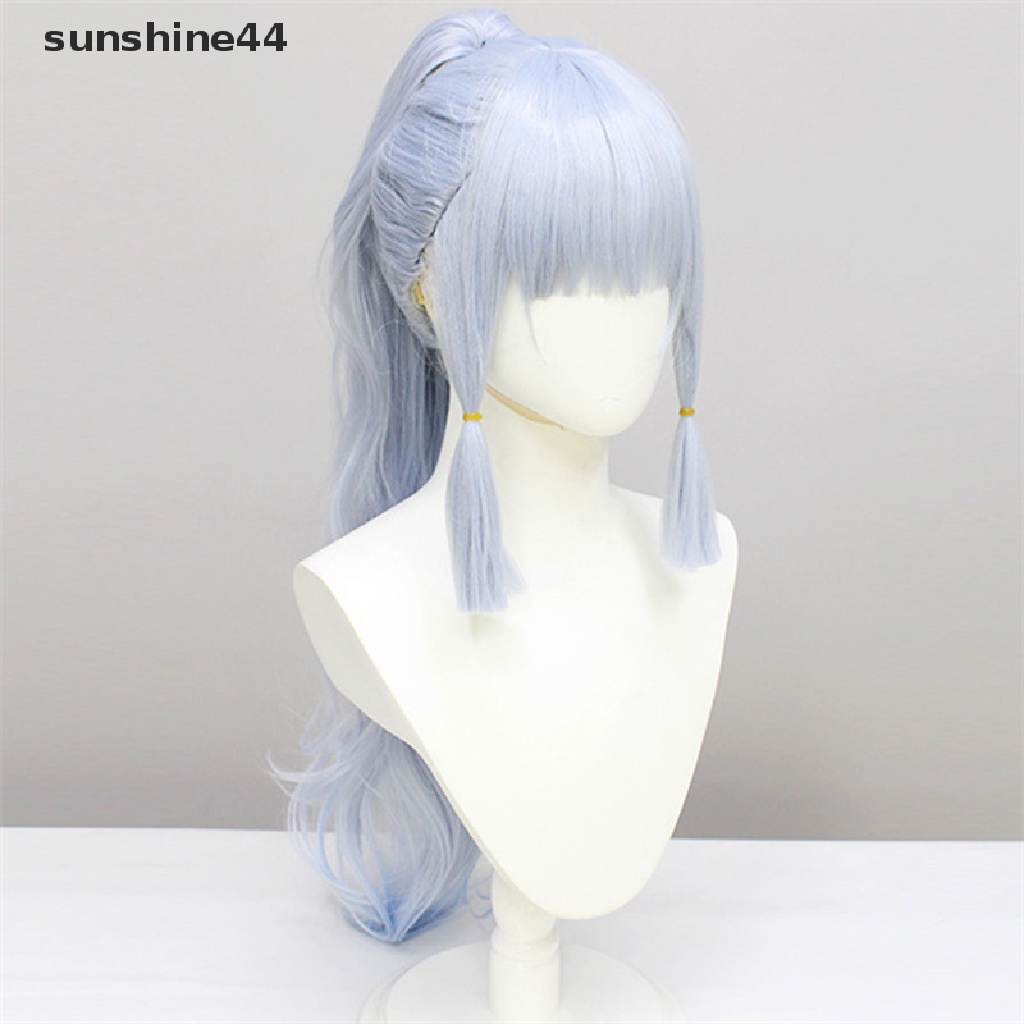 Sunshine Genshin Wig / Rambut Palsu Sintetis Tahan Panas Untuk Cosplay