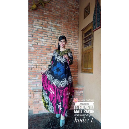 Gamis Malaman || Gamis kelelawar malaman || Gamis twill rayon