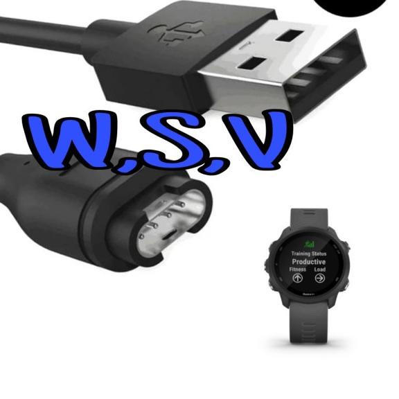 charger Garmin Forerunner 245 kabel data Casan Jam Tangan