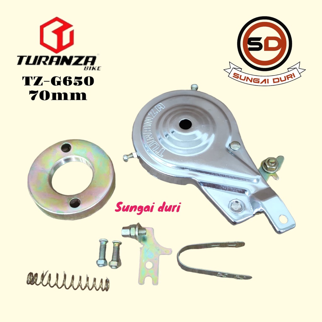 rem sepeda tromol truanza 70mm tz G650