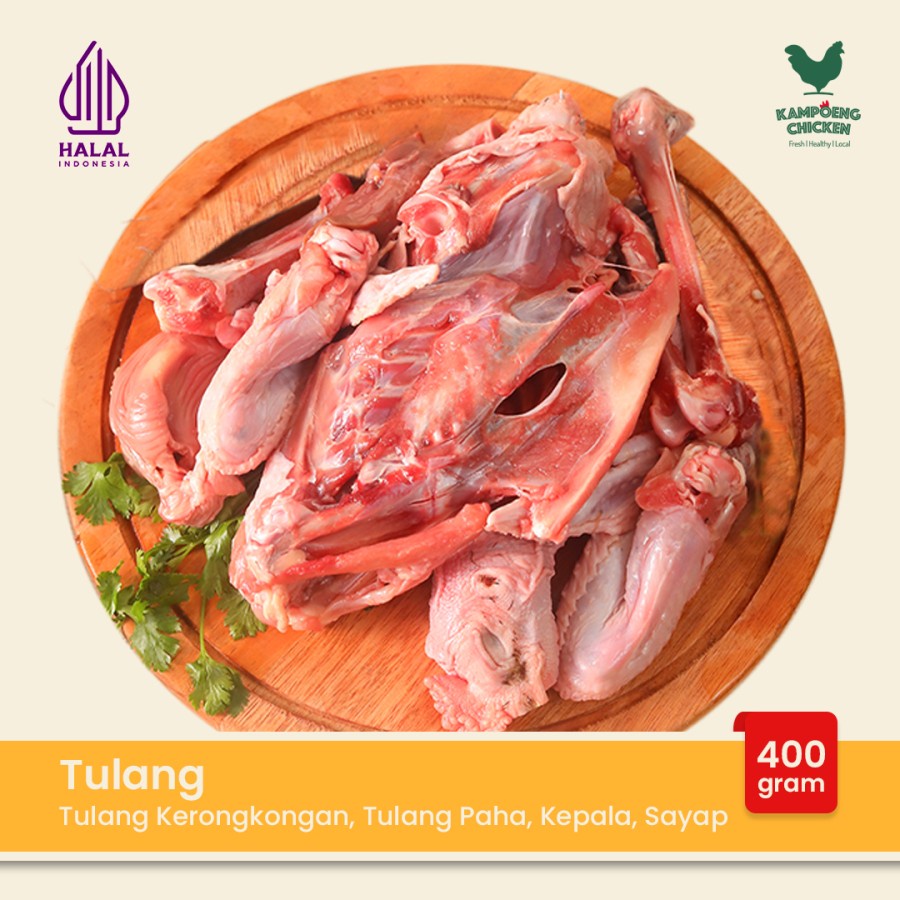 

400G Ayam Kampung Tulangan Probiotik Halal Karkas - KAMPOENG CHICKEN