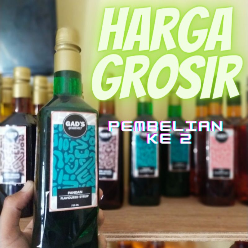 

sirup GADS 750 mL - vanila