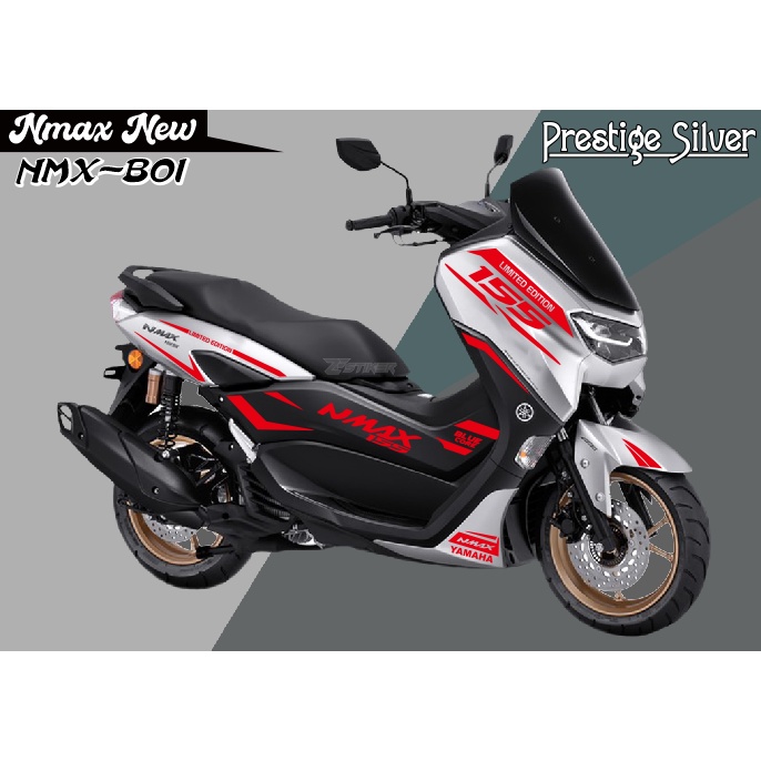 AA CUTTING STIKER NMAX NEW PRESTIGE SILVER CODE NMX-B01