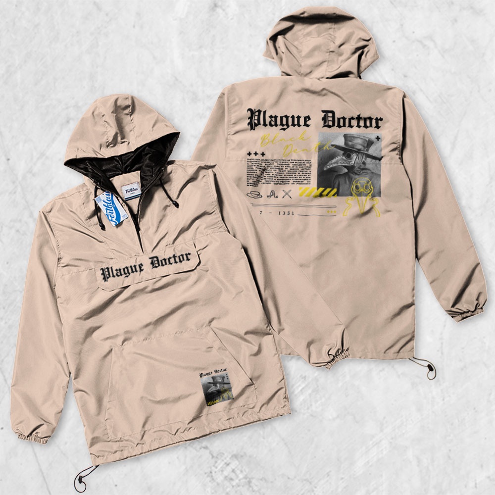Fortglass Pullover Plague Jaket Oliver Jaket pria Lengan Panjang Water Proff
