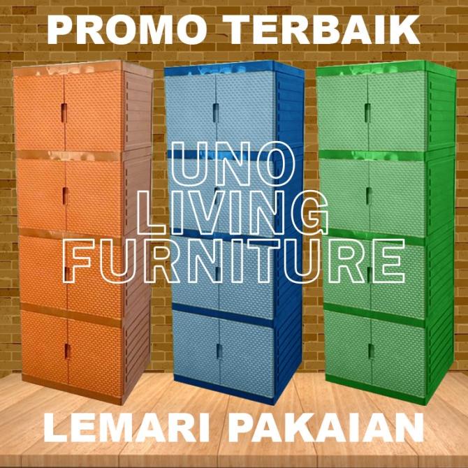

LEMARI PAKAIAN PLASTIK ARTHA MULTI TABITHA 4 SUSUN LEMARI MULTI stock ready