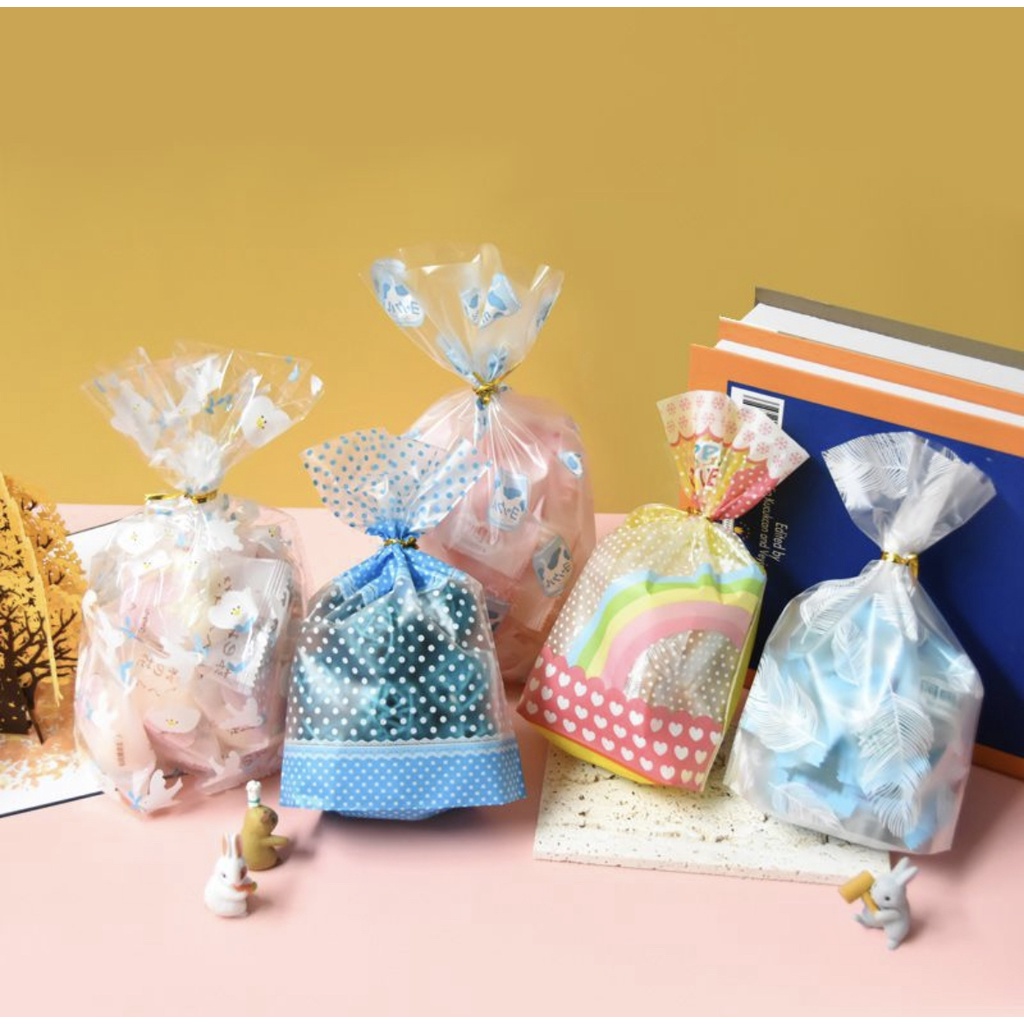 5pcs PBL 20x28 Plastik Pesta Kantong Snack Souvenir Ulang Tahun Anak Goodie Bag Party Bag