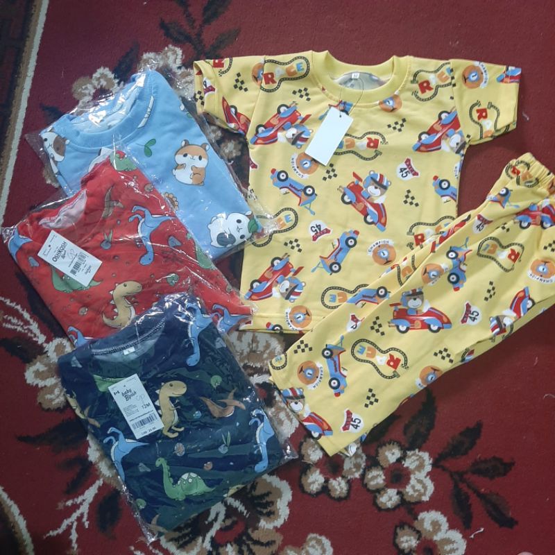 SETELAN BAJU TIDUR / PIYAMA ANAK OSHKOSH MURAH BAHAN PREMIUM