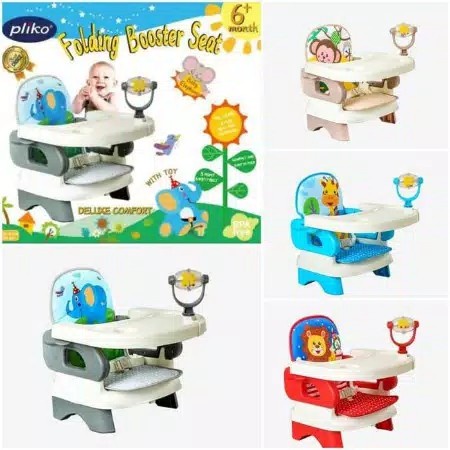 Booster Seat Sugar Baby Hello Bear /  Booster Seat Pliko Folding With Pad Cover / Sugar Baby 4in1 Sit On Me Folded Booster &amp; Chair