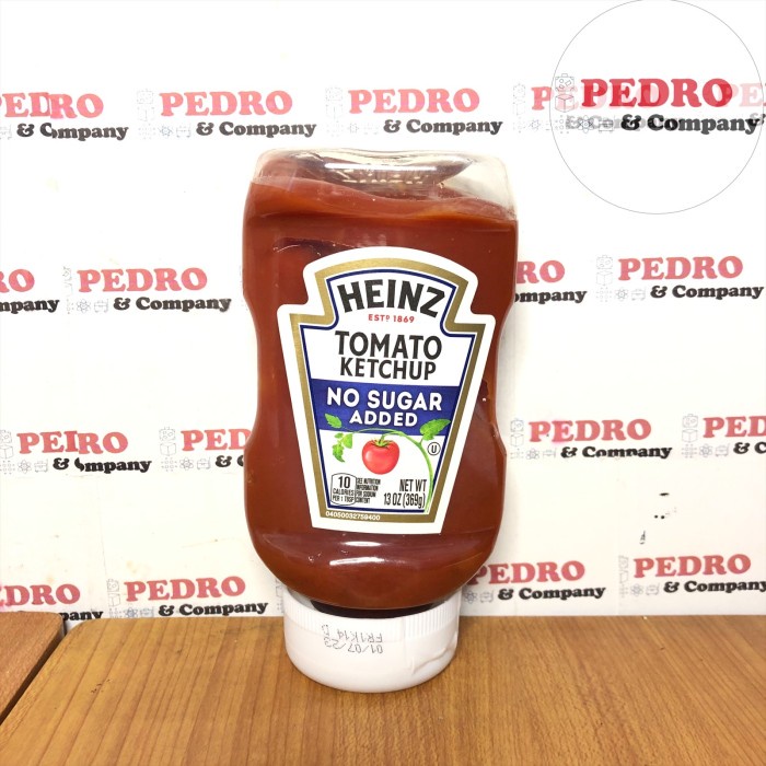 

HEINZ TOMAT KETCHUP 369 GRAM - NO SUGAR ADDED SAUS TOMAT CONDIMENT