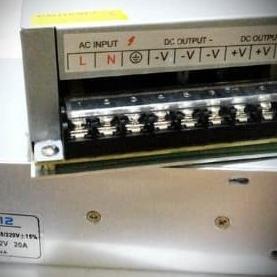 Adaptor 12V 20A Power Supply Switching LED Jaring 20 Ampere 12 Volt DC