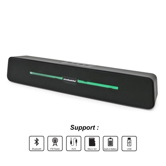 SIMBADDA PORTABLE BLUETOOTH SPEAKER CST 350N MINI SOUNDBAR EE6464F