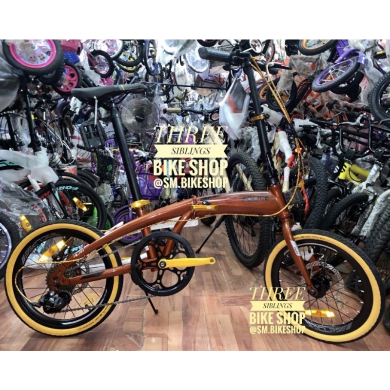 SEPEDA LIPAT ELEMENT POLICE MILAN 16 INCH ORANGE